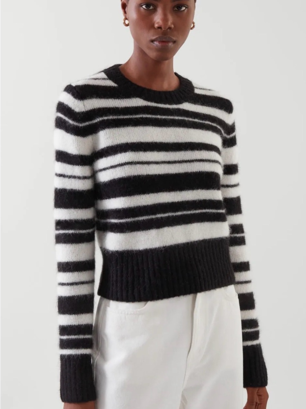 COS Striped Wool Sweater